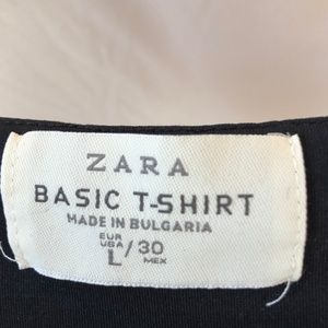 Zara Tops - Zara Basics Black Sleeveless Top Size Large Zara Tops - Zara Basics Black Sleeveless Top Size Large